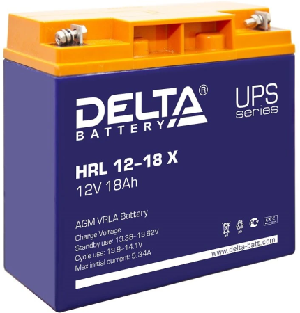 Delta HRL 12-18 X Delta HRL 12-18 X